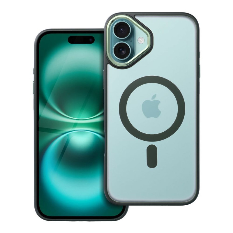 Viedtālruņa aizmugurējais vāciņš Apple Iphone 16 Plus iPhone 16 Plus Zaļa