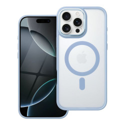 Viedtālruņa aizmugurējais vāciņš Apple iPhone 16 Pro Max Matte Mag Cover Blue
