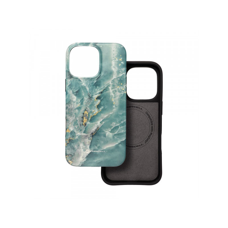 Viedtālruņa aizmugurējais vāciņš Apple iPhone 16 Pro Max F-PROTECT Green, Mixed