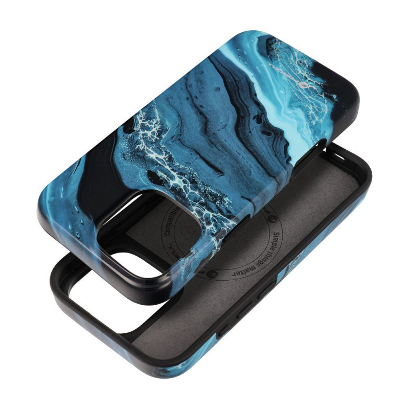 Viedtālruņa aizmugurējais vāciņš Apple iPhone 16 Pro Max F-PROTECT Blue, Mixed