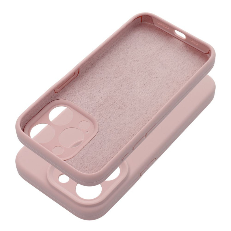 Viedtālruņa aizmugurējais vāciņš Apple Iphone 16 Plus Silicon 2mm Pink