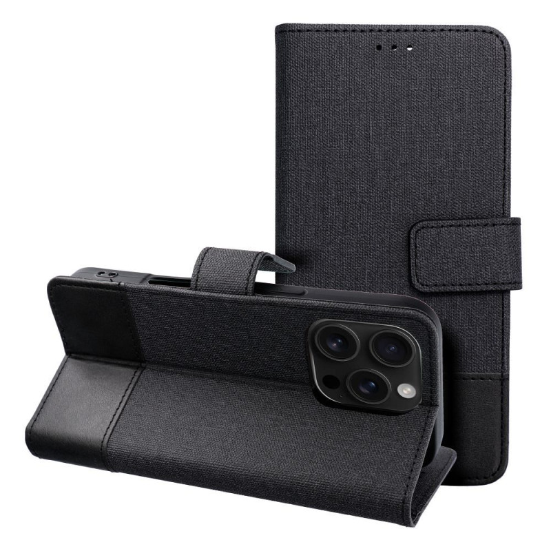 Viedtālruņa atveramais maciņš Huawei P30 Lite Gomma Black