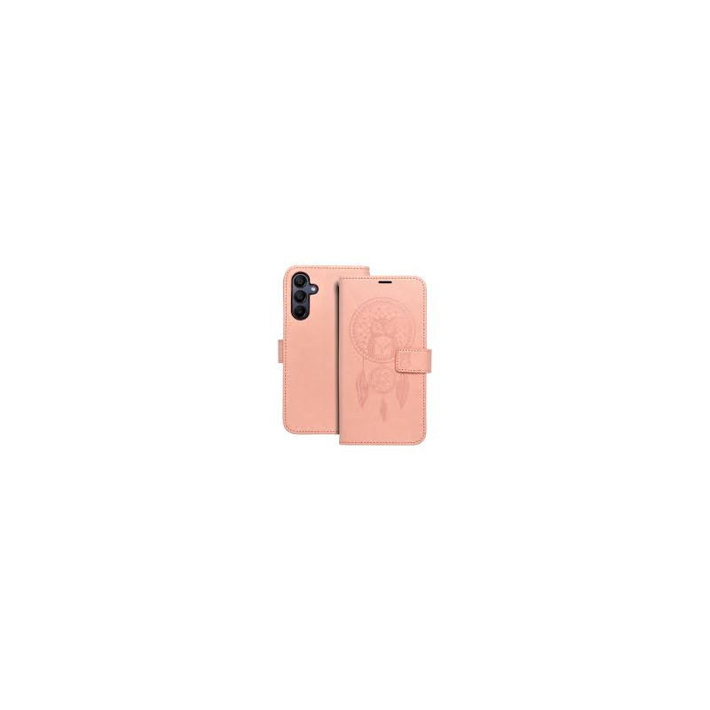 Viedtālruņa atveramais maciņš Samsung Galaxy A16 Mezzo Book Dreamcatcher Peach