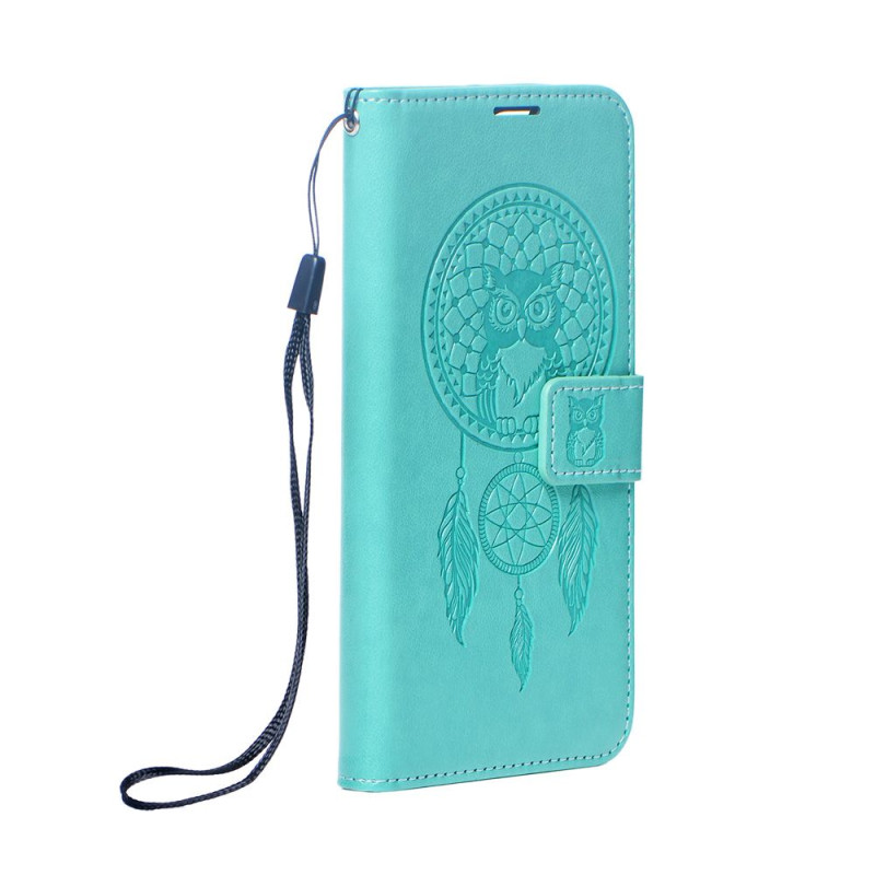 Viedtālruņa atveramais maciņš Samsung Galaxy S24 FE Mezzo Book Dreamcatcher Green