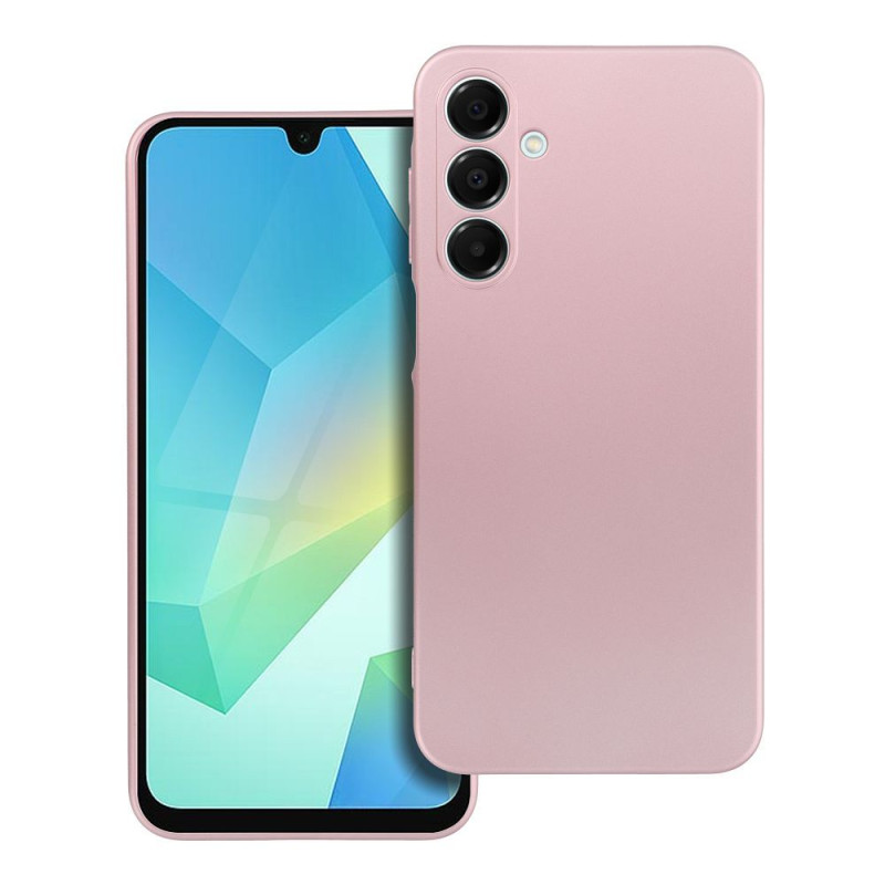 Viedtālruņa aizmugurējais vāciņš Samsung Galaxy A16 Metallic Pink
