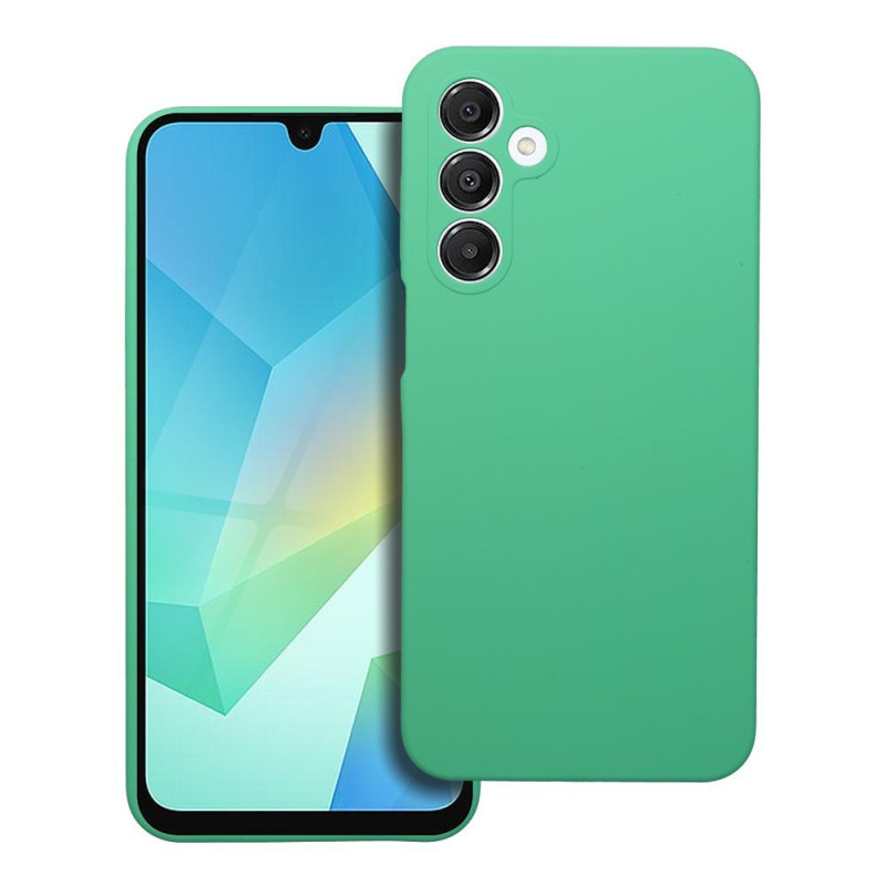 Viedtālruņa aizmugurējais vāciņš Samsung Galaxy A16 Silicon Mint