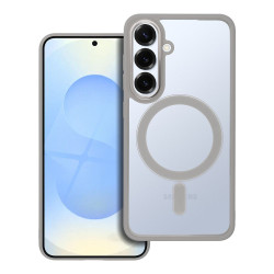 Viedtālruņa aizmugurējais vāciņš Samsung Galaxy S25 Color mag cover Grey