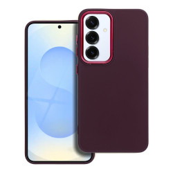 Viedtālruņa aizmugurējais vāciņš Samsung Galaxy S25 Frame case Purple