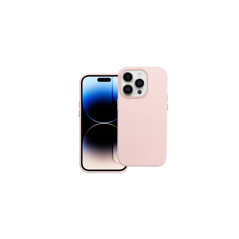 Viedtālruņa aizmugurējais vāciņš Samsung Galaxy S25 Ultra Leather mag cover Sand Pink