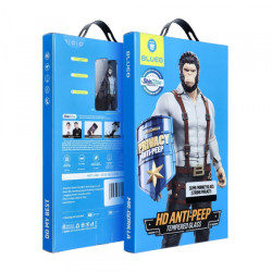 Viedtālruņa aizsargstikls Samsung Galaxy S25 Ultra Mr. Monkey Glass Strong Privacy