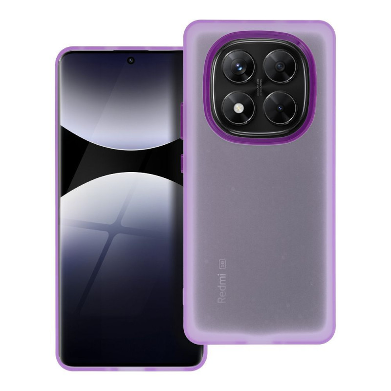 Viedtālruņa aizmugurējais vāciņš Xiaomi Redmi Note 14 Pro 5G Sappy Case Violet