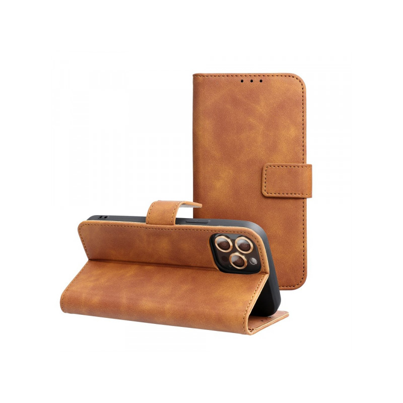 Viedtālruņa atveramais maciņš Xiaomi Redmi Note 14 5G Tender Brown