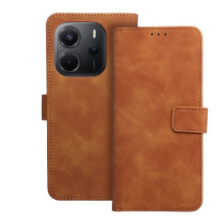 Viedtālruņa atveramais maciņš Xiaomi Redmi Note 14 4G Tender Brown