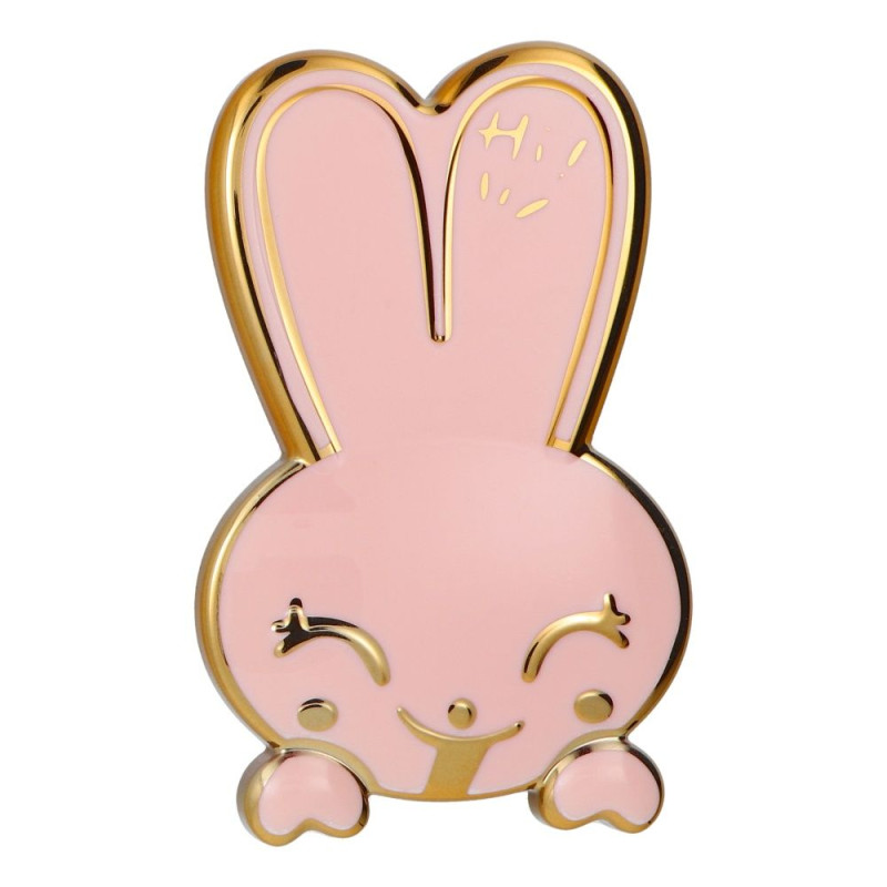 Viedtālruņa pirkstu turētājs Phone Stand Rabbit Pink