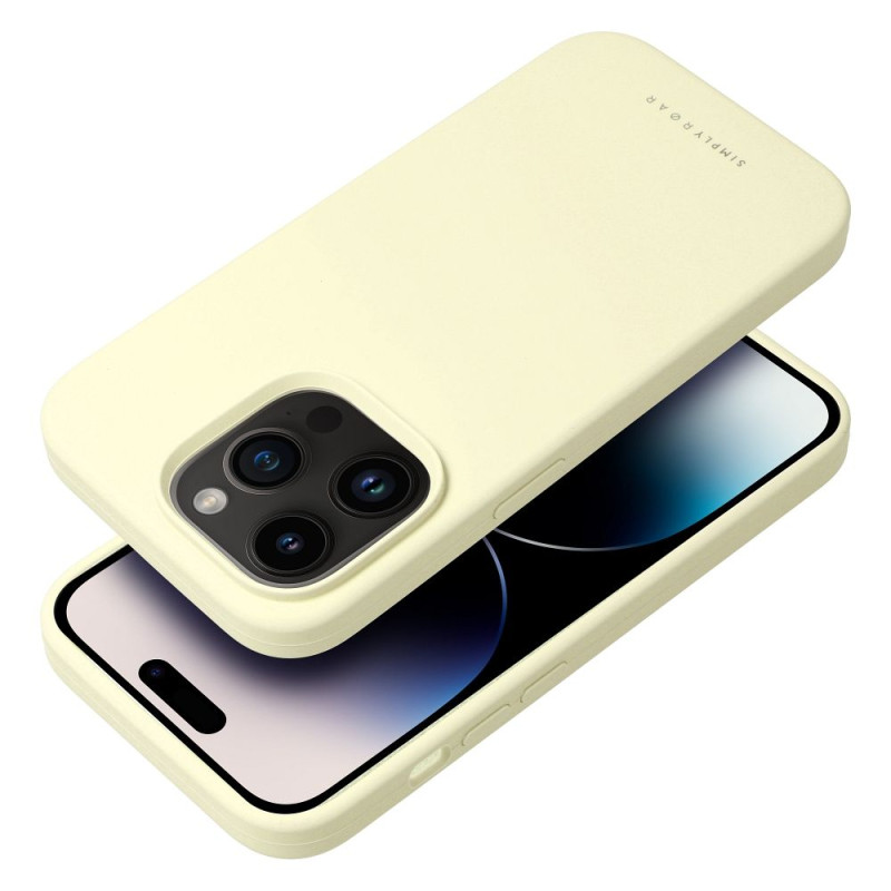 Viedtālruņa aizmugurējais vāciņš Apple iPhone 17 Cloud Skin Yellow