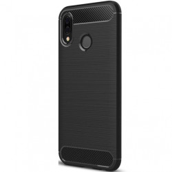 Viedtālruņa aizmugurējais vāciņš Huawei P20 Lite Carbon Black