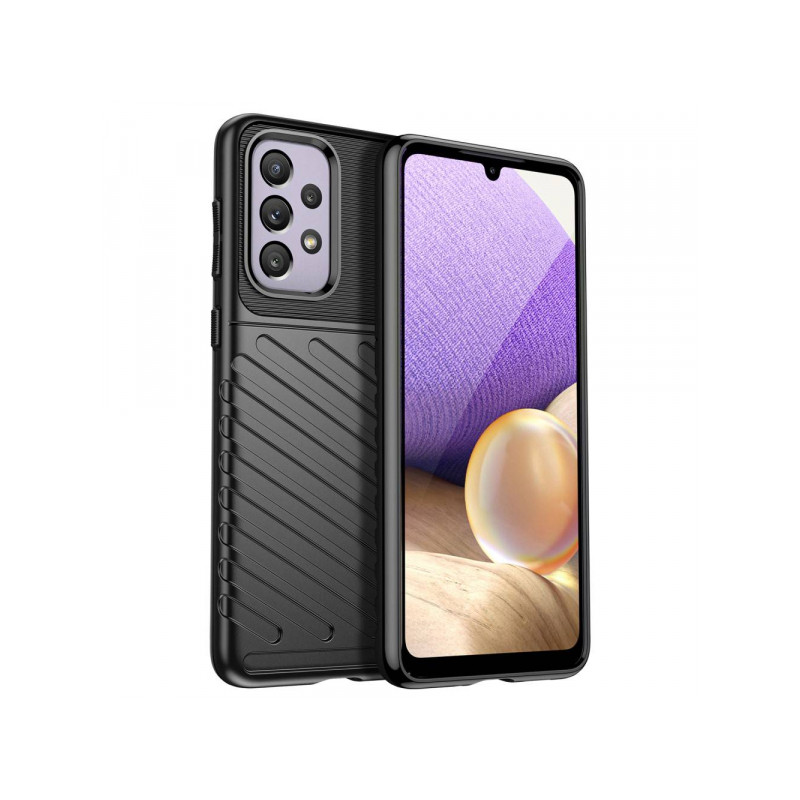Viedtālruņa aizmugurējais vāciņš Xiaomi 12 / 12X Thunder Black
