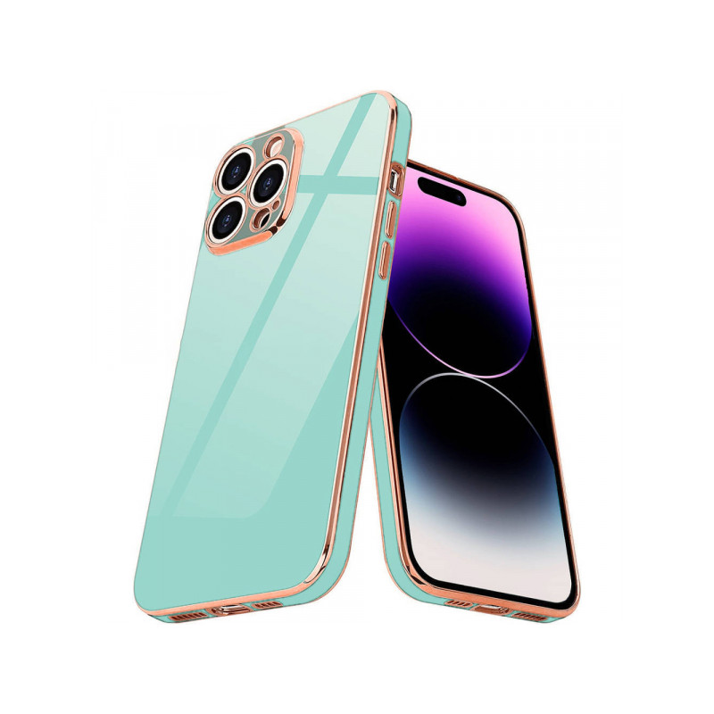 Viedtālruņa aizmugurējais vāciņš Samsung Galaxy S23 Glamour Mint