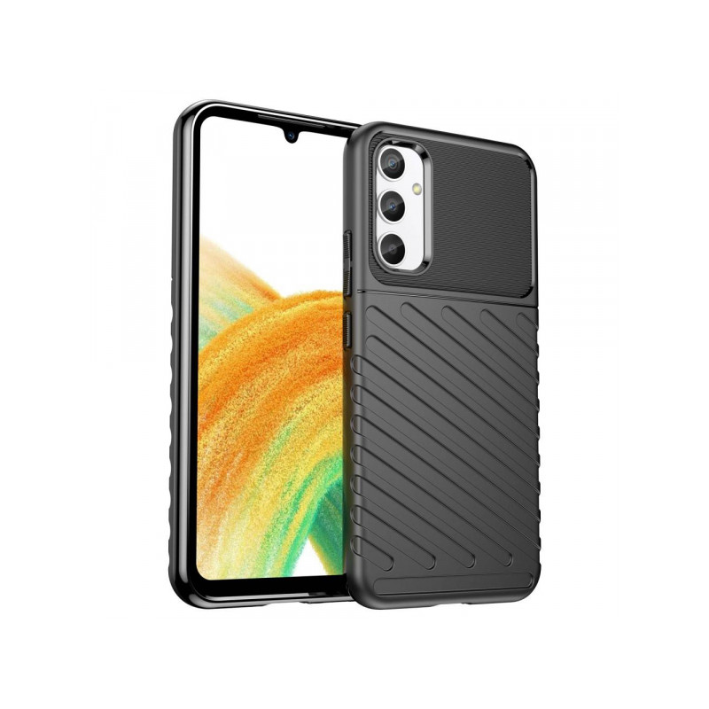 Viedtālruņa aizmugurējais vāciņš Samsung Galaxy A34 5G Thunder Black