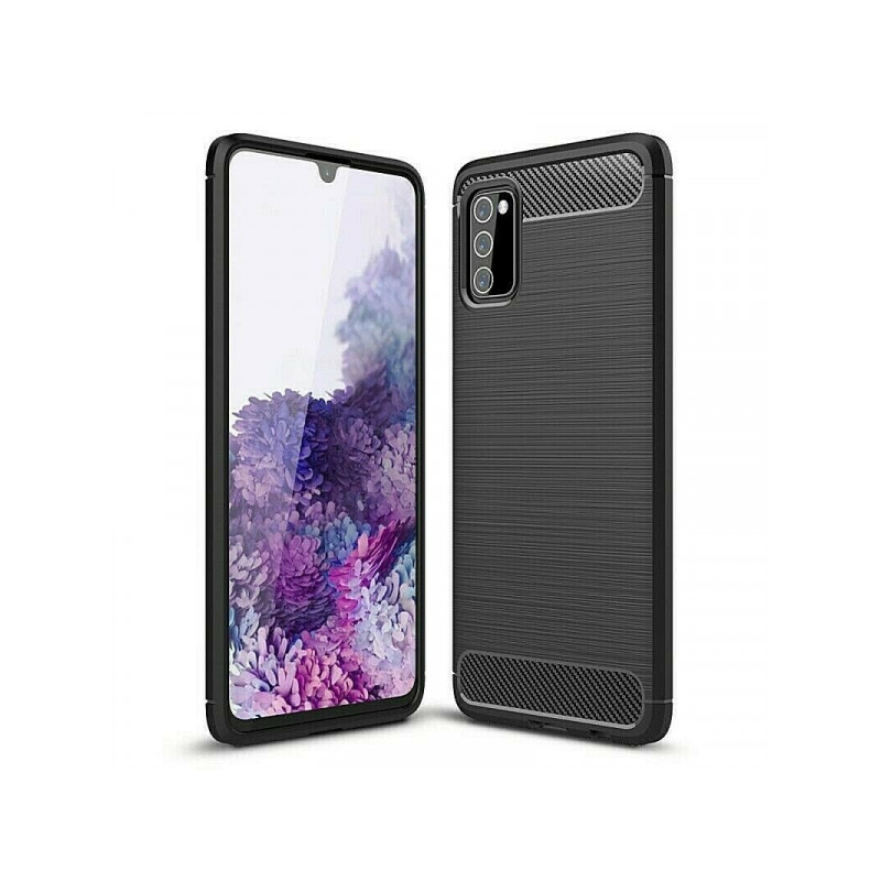 Viedtālruņa aizmugurējais vāciņš Samsung Galaxy A03S Carbon Black