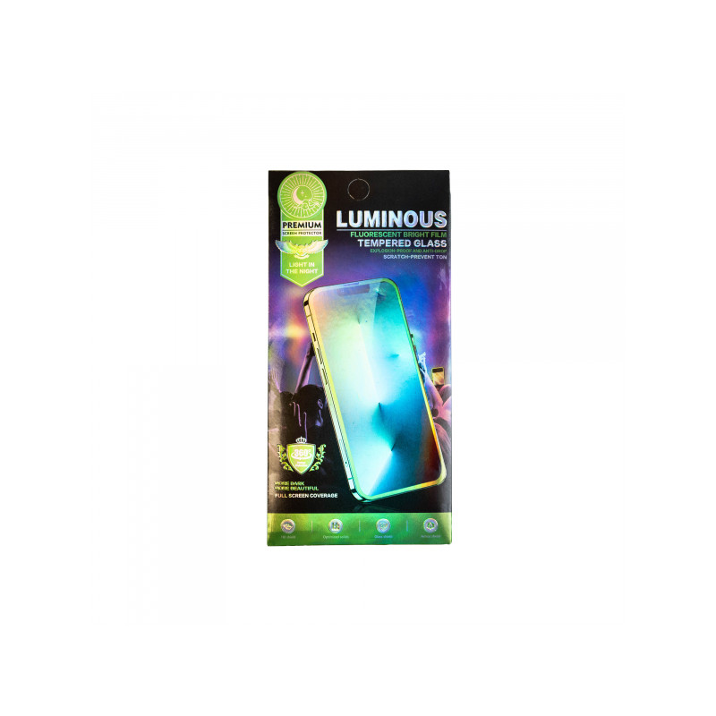 Viedtālruņa aizsargstikls Apple iPhone 13 Pro Fluo glass blue
