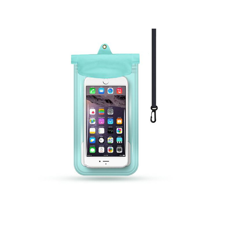 Viedtālruņa sporta maciņš Waterproof case 3in1 Blue