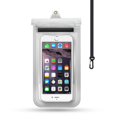 Viedtālruņa sporta maciņš Waterproof case 3in1 Transparent