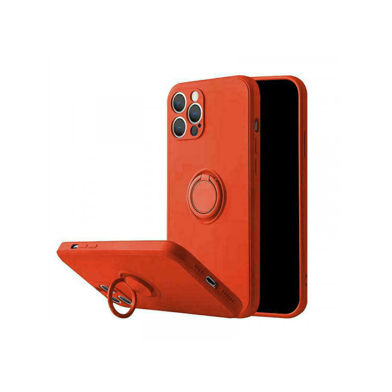 Viedtālruņa aizmugurējais vāciņš Samsung Galaxy A13 Pastel Ring Red