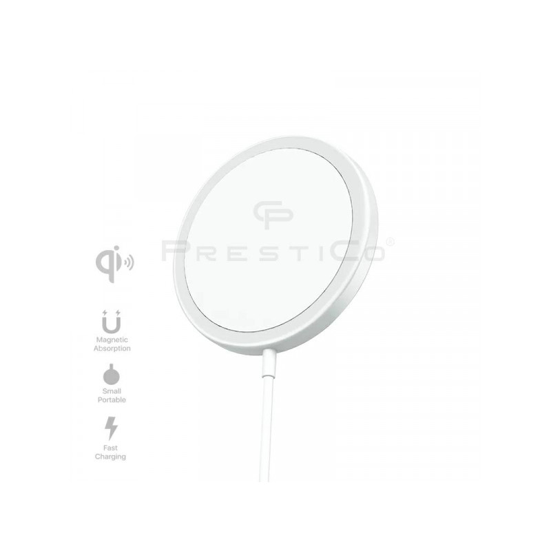 Kabelis MS1 Magsafe 15W White