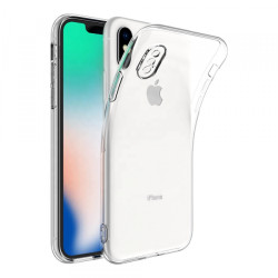 Viedtālruņa aizmugurējais vāciņš Apple iPhone XS Max BC Silikon 2.0mm Transparent