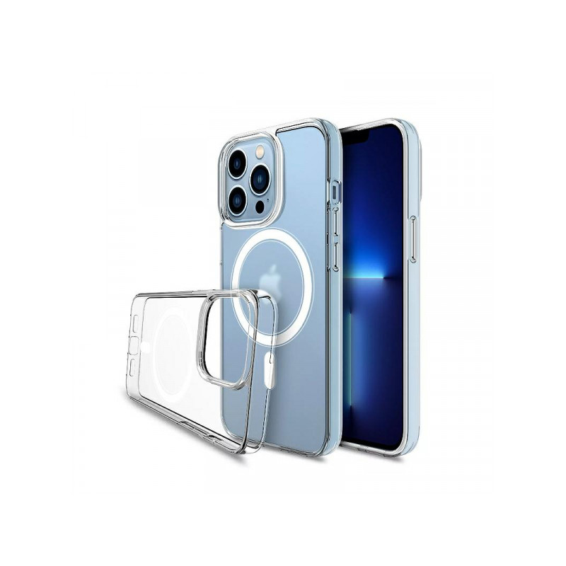 Viedtālruņa aizmugurējais vāciņš Samsung Galaxy S24 Ultra Magsafe Case Transparent