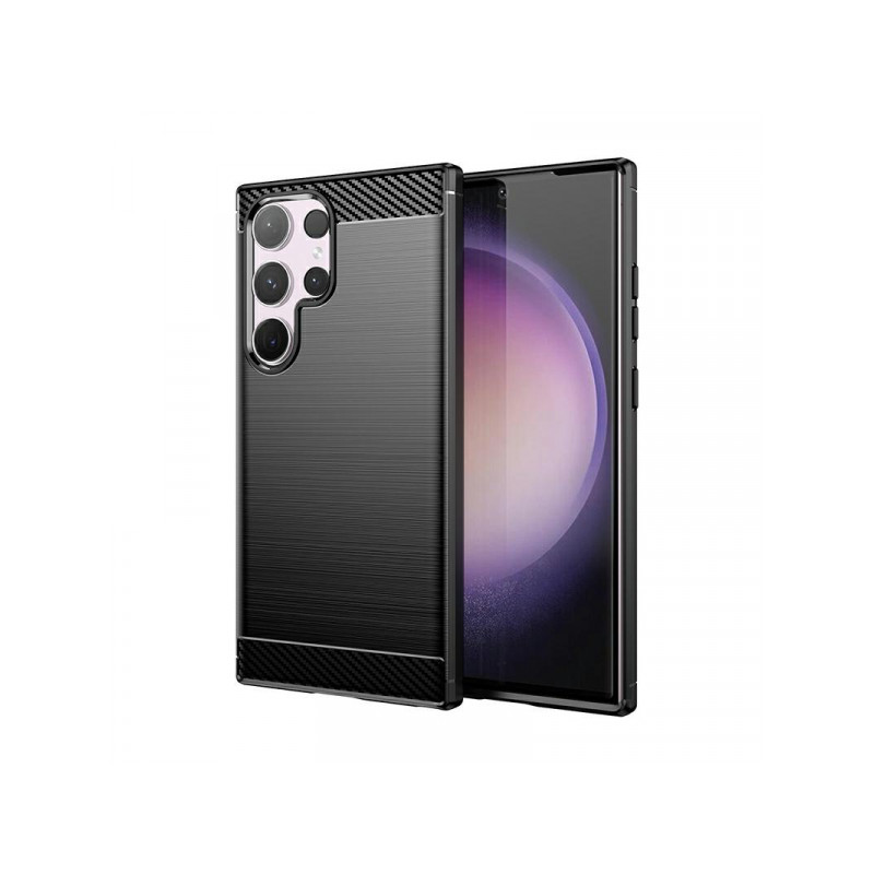 Viedtālruņa aizmugurējais vāciņš Samsung Galaxy S24 Carbon Pro Black
