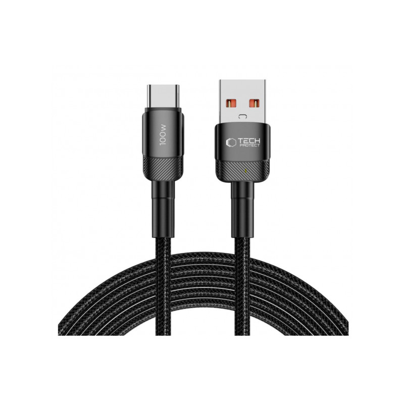Kabelis USB-C / USB-C cable 100W 3m Black