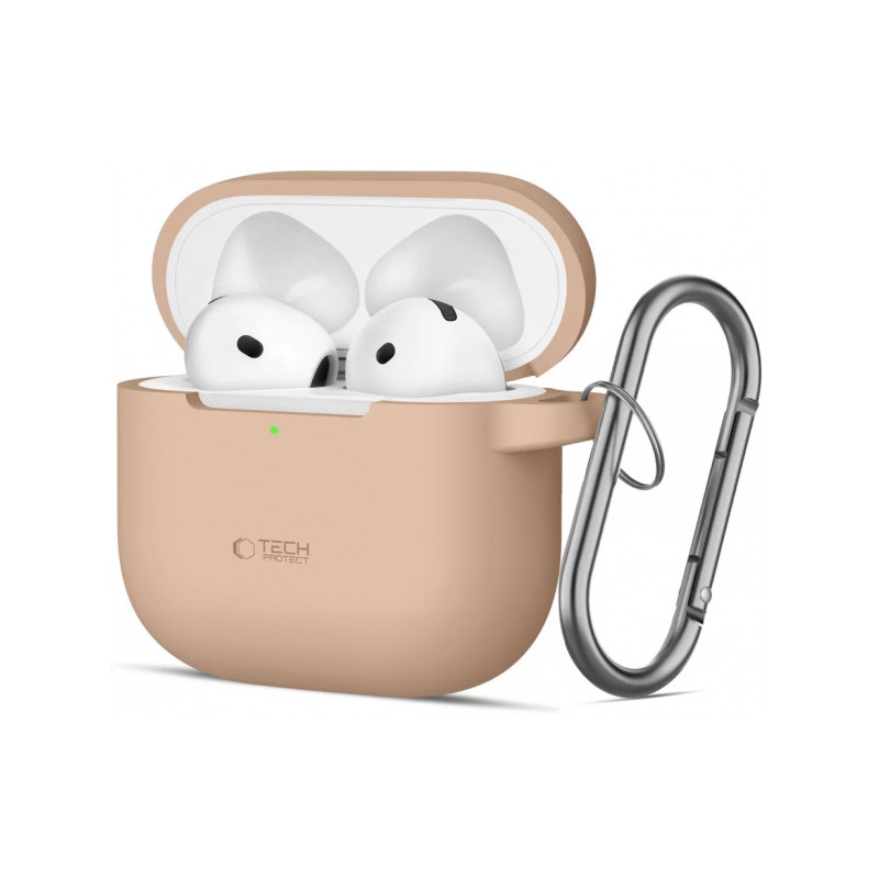 Bezvadu austiņu apvalks Apple Case cover Beige
