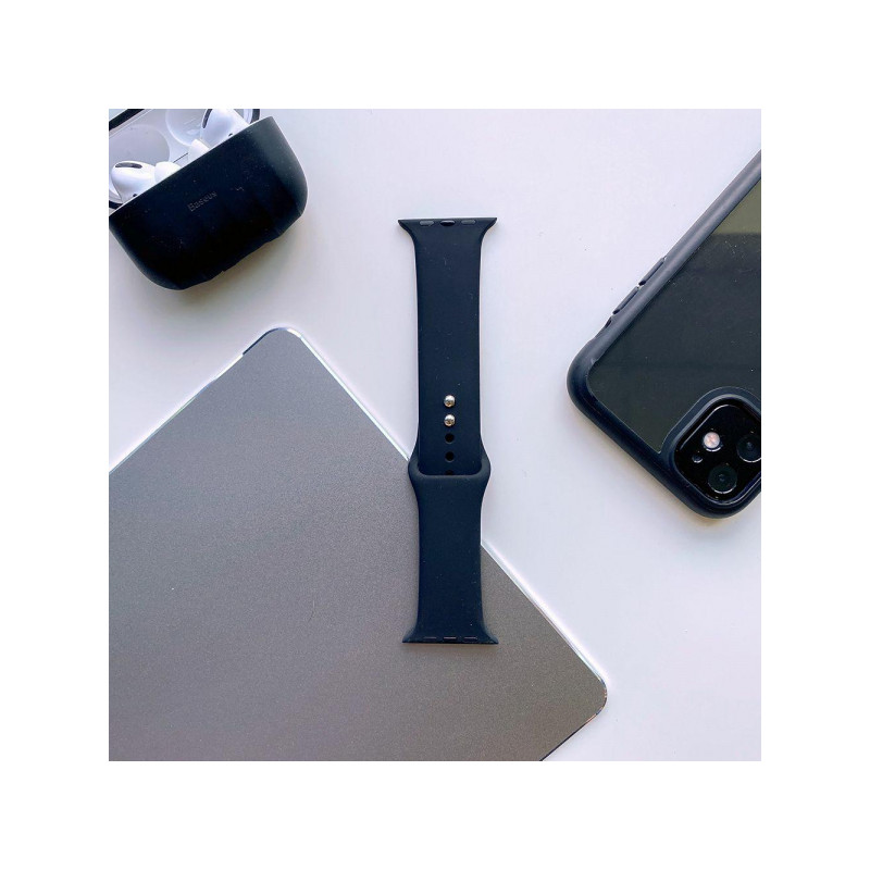Viedpulksteņa siksniņa Apple IconBand Black