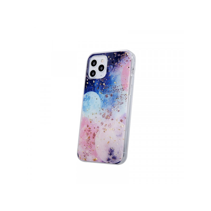 Viedtālruņa aizmugurējais vāciņš Samsung Galaxy A05S Gold Glam Galactic Pink