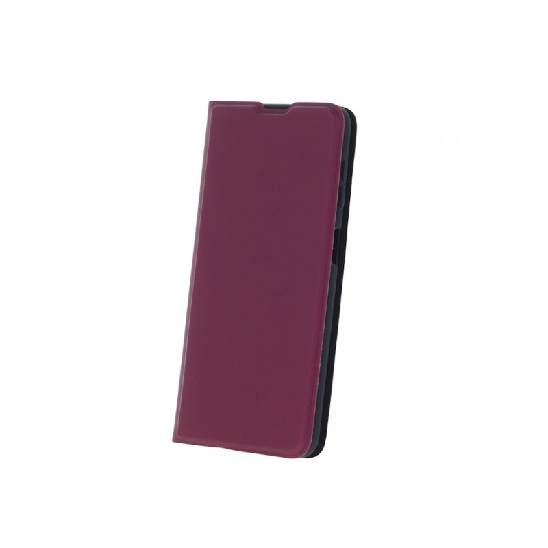 Viedtālruņa atveramais maciņš Samsung Galaxy A55 5G Smart Soft Burgundy