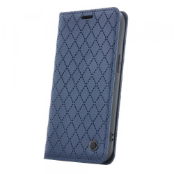 Viedtālruņa atveramais maciņš Samsung Galaxy A55 5G Smart Caro Navy