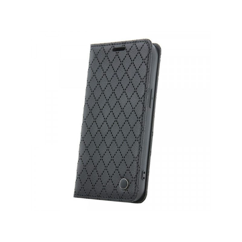 Viedtālruņa atveramais maciņš Xiaomi Redmi 13C Smart Caro Black
