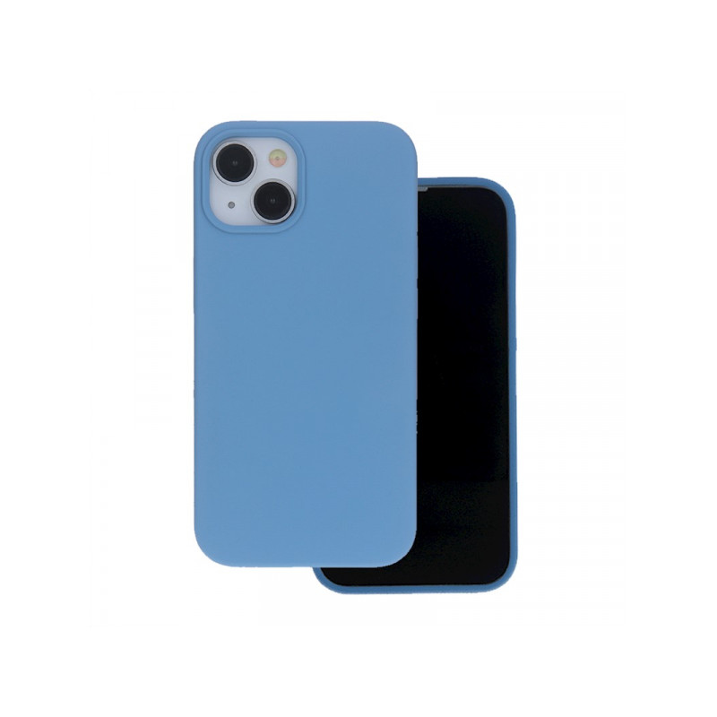 Viedtālruņa aizmugurējais vāciņš Apple iPhone 14 Solid Silicone Light Blue