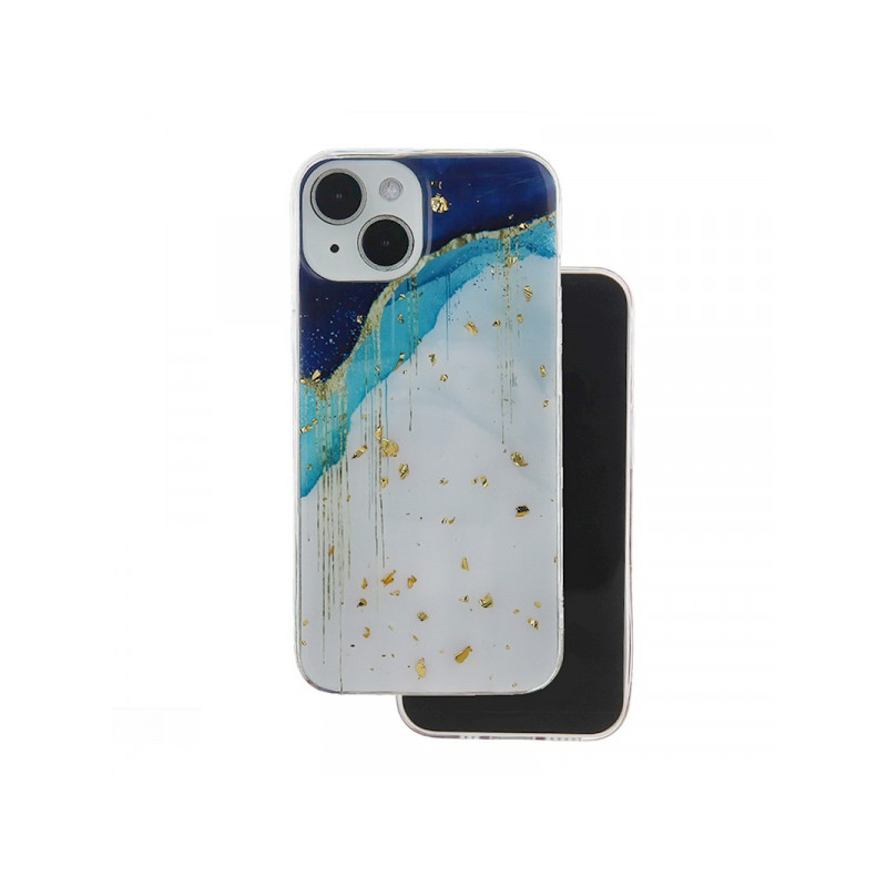 Viedtālruņa aizmugurējais vāciņš Samsung Galaxy A55 5G Gold Glam Iceberg Blue, White