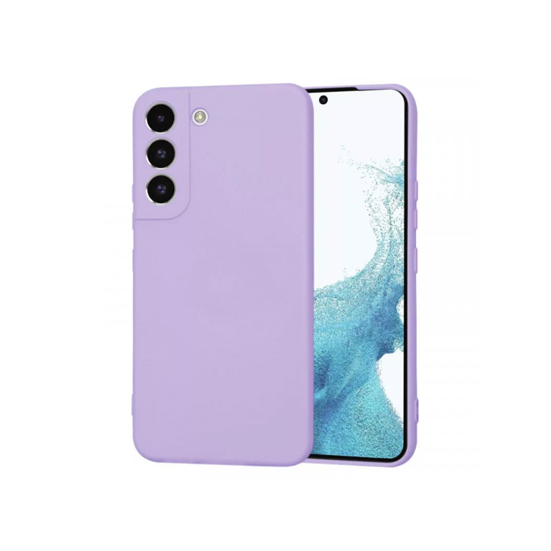 Viedtālruņa aizmugurējais vāciņš Samsung Galaxy S22 Matt Tpu Violet