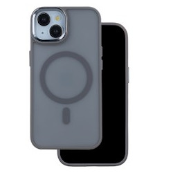 Viedtālruņa aizmugurējais vāciņš Apple Iphone 15 Frozen Mag Grey