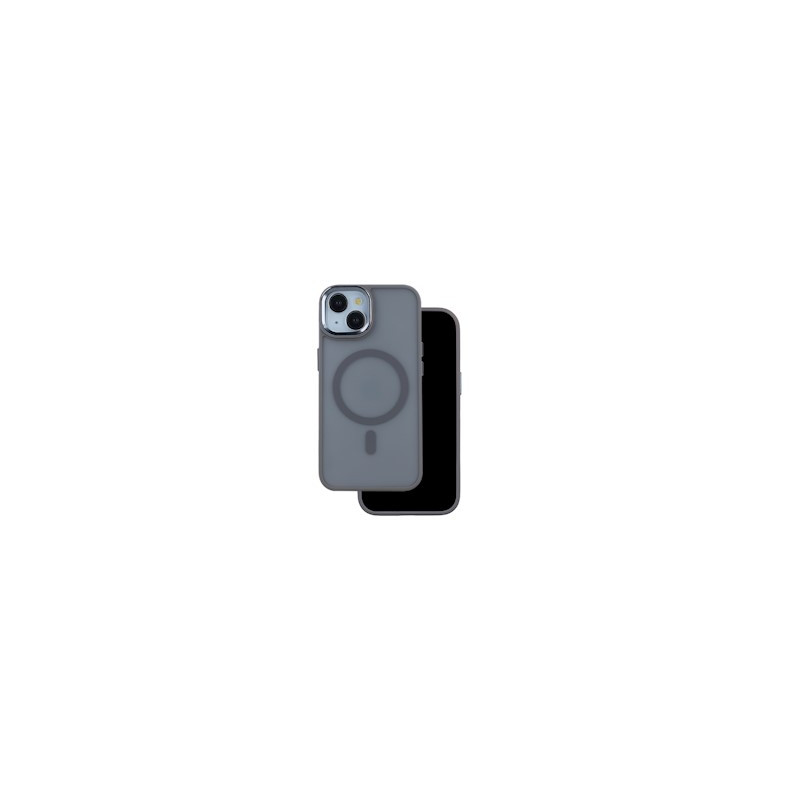 Viedtālruņa aizmugurējais vāciņš Apple Iphone 15 Frozen Mag Grey