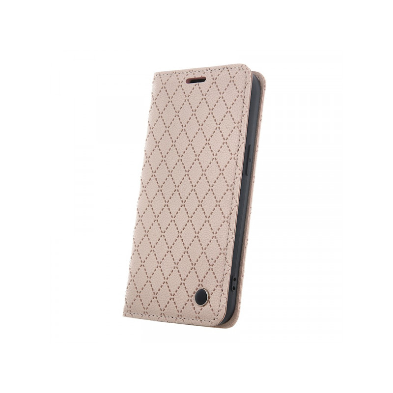 Viedtālruņa atveramais maciņš Xiaomi Redmi A3 Smart Caro Beige