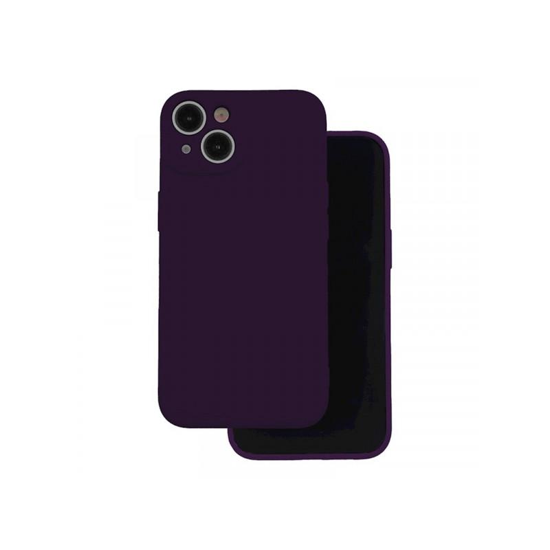 Viedtālruņa aizmugurējais vāciņš Samsung Galaxy A55 5G Silicone case Dark Violet