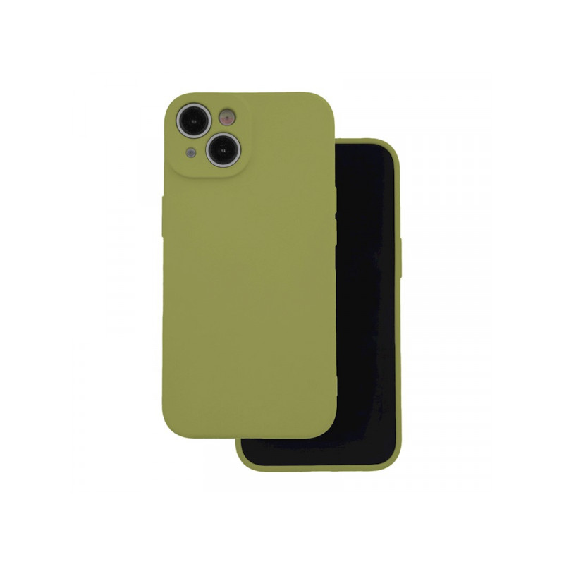 Viedtālruņa aizmugurējais vāciņš Apple iPhone 16 Pro Max Silicone case Olive