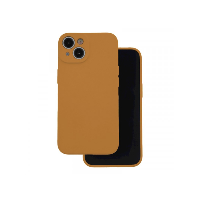 Viedtālruņa aizmugurējais vāciņš Samsung Galaxy A15 5G Silicone case Light Brown