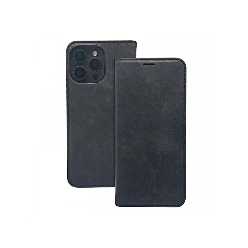 Viedtālruņa atveramais maciņš Xiaomi Redmi 13C Suede Black