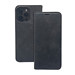 Viedtālruņa atveramais maciņš Samsung Galaxy S25 FE Smart Suede Black